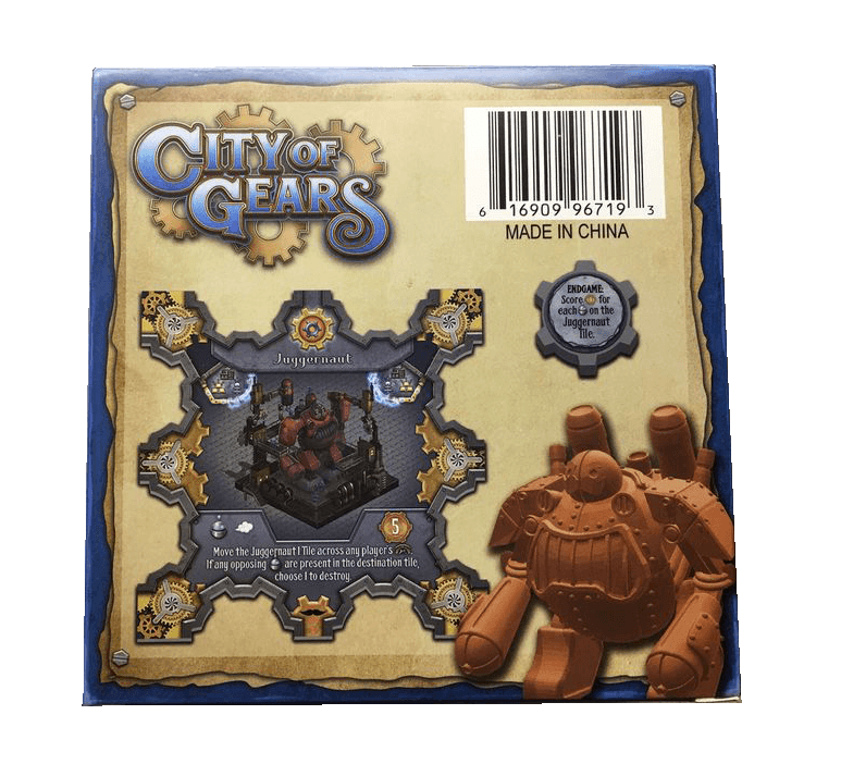 Grey Fox Games City of Gears Founders Edition & Juggernaut Mini Expansion NEW 