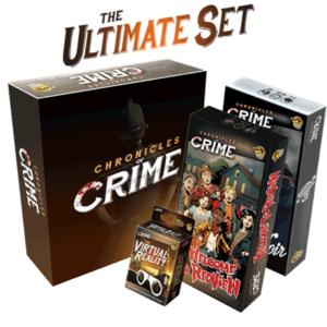 Chronicles of Crime with VR Glasses and Both Expansions!