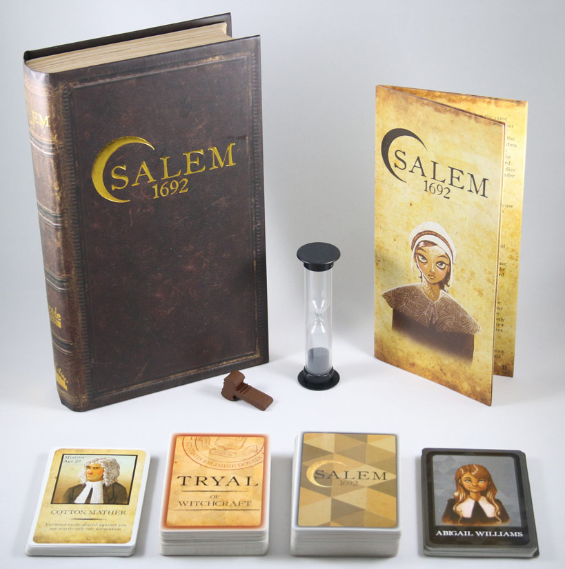 3 Game Set Including Tortuga 1667 Salem 1692 Façade Games Collection and Deadwood 1876  