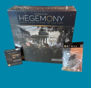 Hegemony Board Game with Metal Coins